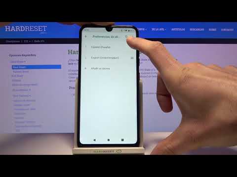 How to change the language to Spanish on the ZTE Blade A7s - change the language of your phone, c...