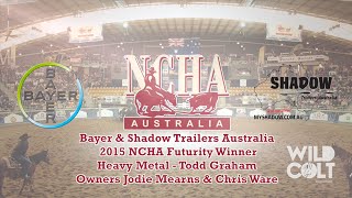 Heavy Metal & Todd Graham 2015 NCHA Futurity Champions