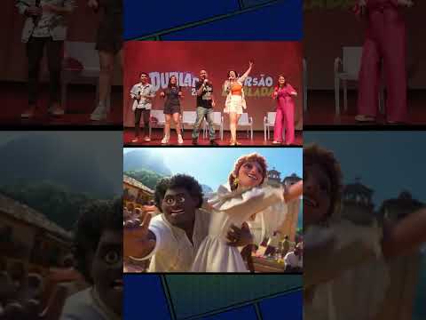 Não Falamos do Bruno | Dubladores de #encanto AO VIVO #shorts