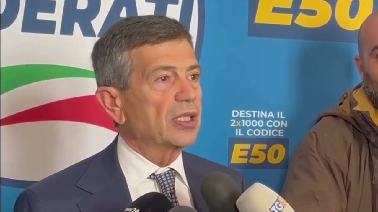IL LEADER DI NOI MODERATI MAURIZIO LUPI
