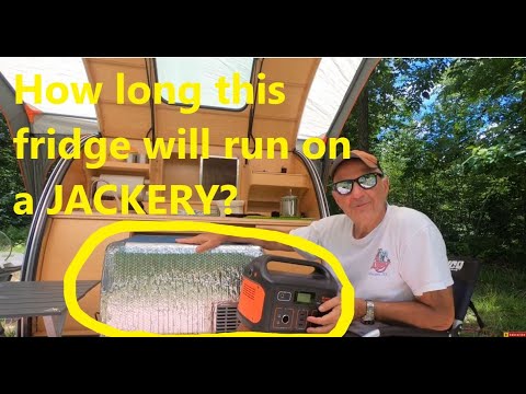 How long will a Jackery run Dometic CFX-35 Refrigerator