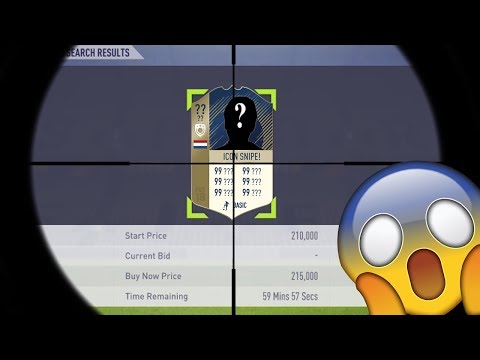 I FINALLY SNIPED AN ICON! INSANE PROFIT! FIFA 18 ULTIMATE TEAM ICON & TOTW SNIPING!