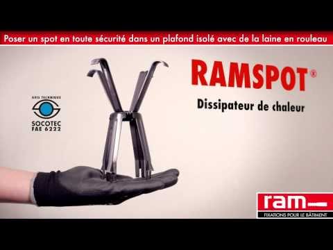 Support protecteur pour spots encastrables - Ramspot RAM