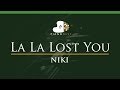 NIKI - La La Lost You - LOWER Key (Piano Karaoke Instrumental)