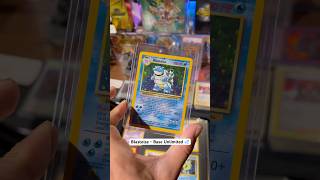 Base set Blastoise! 💦💦💦 #pokemon #pokemoncards #pokemontcg #pokemoncommunity #tcg