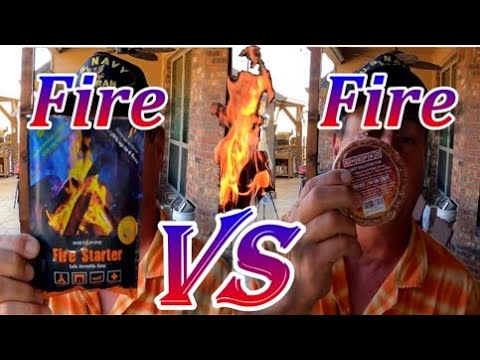 Best Fire Starter Review |  Instafire VS Shefko EasyFire | COB Lantern Giveaway Results