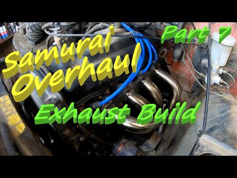 Samurai Overhaul - Part 7 - Exhaust System Build - Stainless - DIY - Fab