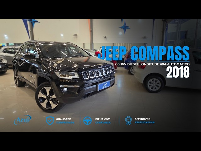 Vídeo JEEP COMPASS 2.0 16V DIESEL LONGITUDE 4X4 AUTOMATICO