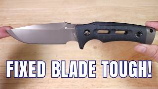 HX OUTDOOR ROCK APEX FIXED BLADE KNIFE REVIEW – THE BEST OUTDOOR SURVIVAL KNIFE YOU NEED 🔥