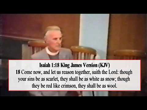 Rev Sam Workman Preaching on Isaiah 1:18 KJV  Come now, and let us reason together, saith the Lord:
