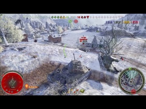 WOT Console : Hard carry platoon 14,3K Obj 260 & Kranvagn