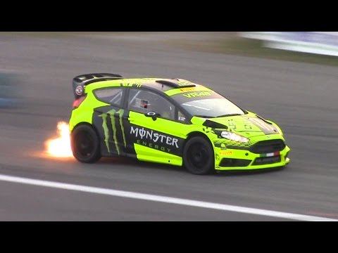 Valentino Rossi Monza Rally Show 2015 - Ford Fiesta WRC Test Day!