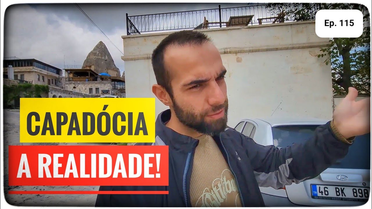 Como é uma CIDADE de PEDRA na Capadócia!