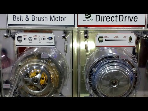 Difference between direct drive and belt drive washing machine