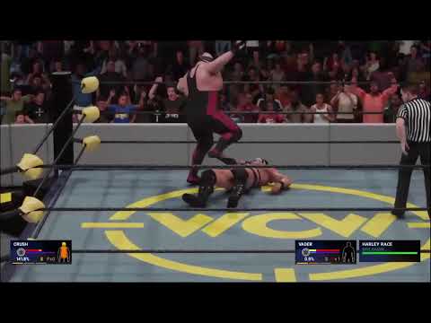 Crush vs Big Van Vader WCW Tuesday night