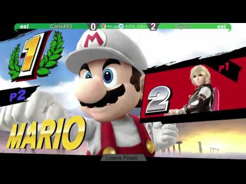 Donatos Biweekly 1/26 - Carls493 (Fox, Shulk) vs Suyon (Mario, ZSS) - SSB4 Losers Final