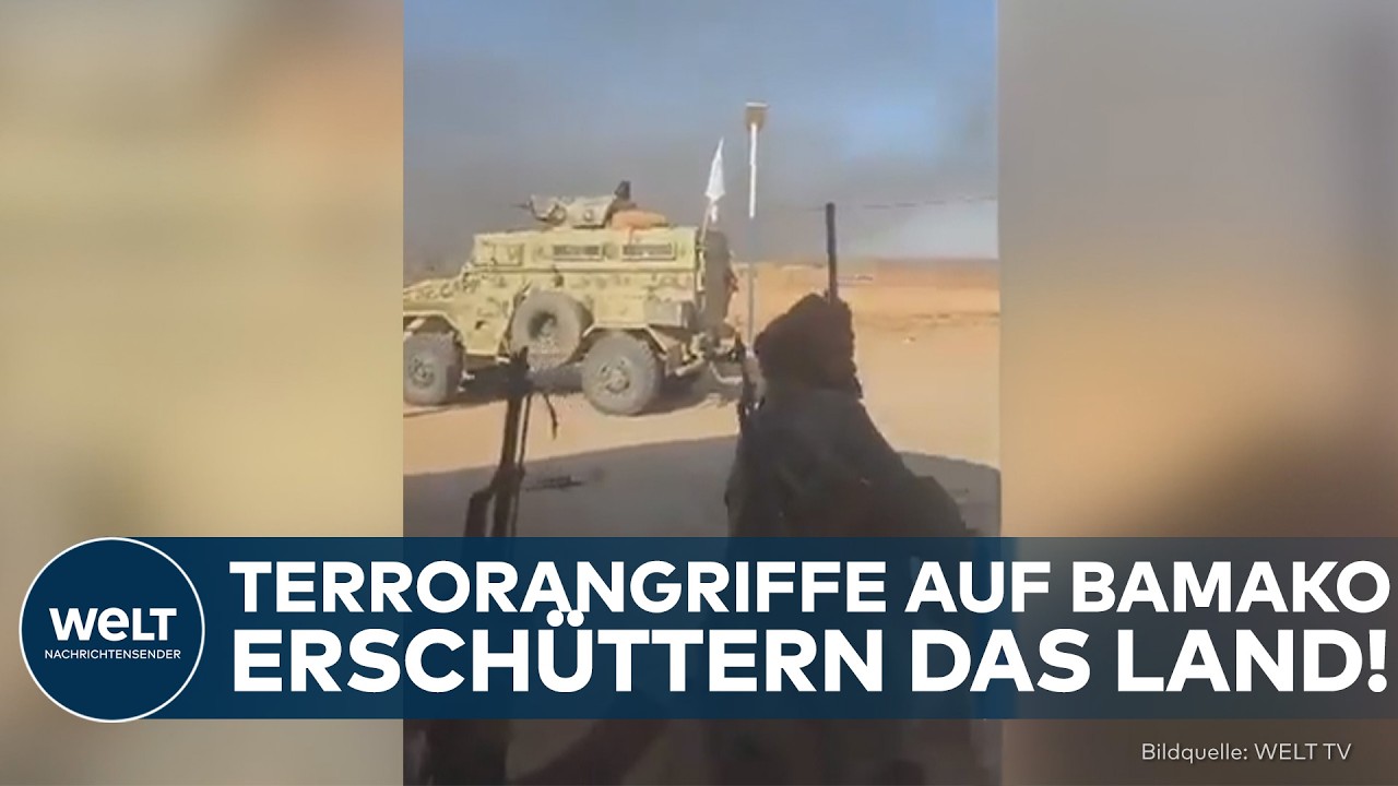 MALI: Gewalt eskaliert erneut! Terrorattacken treffen Bamako – Militärregierung unter massivem Druck