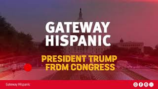 PRESIDENT TRUMP FROM CONGRESS