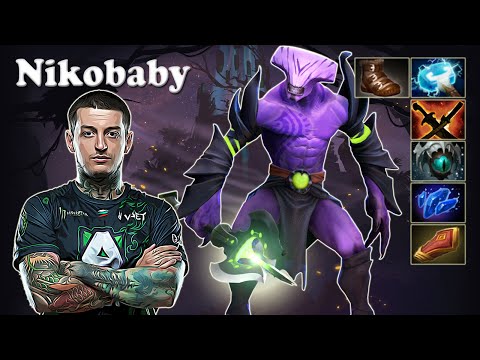 Nikobaby - Faceless Void Safelane party with Handsken Earth Spirit | Dota 2 7.29d Gameplay