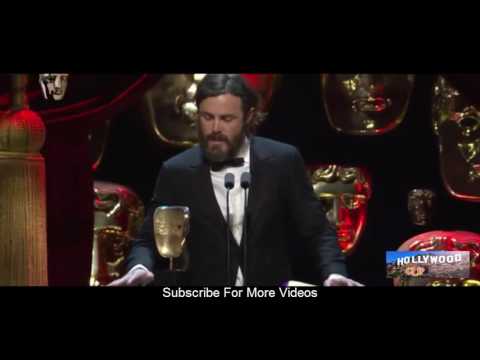 Casey Affleck Leading Actor Speech  at 70th British Academy Film Awards 2017 BAFTA for Lion