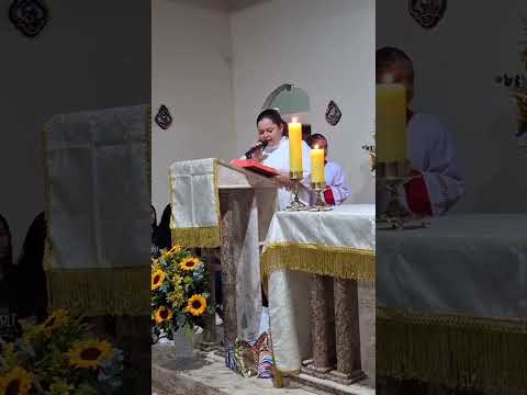 primeiro dia da novena de Nossa senhora de Fátima Padroeira do povoado Betânia ba ✨🙏🏽