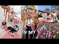 PRODUCTIVE RESET DAY IN MY LIFE Freshman Year SDSU
