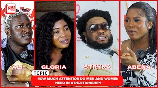 KEEPING IT 💯 | HOW MUCH ATTENTION DO MEN AND WOMEN NEED IN A RELATIONSHIP? |  LETS TALK