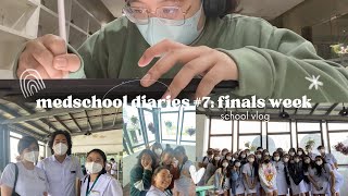 FEU-NRMF MED: 🤯 first year med school finals week! 🖊️ (medschool vlog) | audrey a
