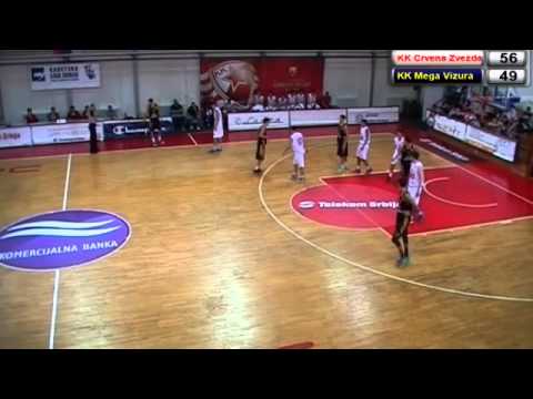 04.10.2014. KK Crvena Zvezda - KK Mega Vizura 2. poluvreme