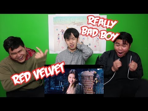 RED VELVET - REALLY BAD BOY MV REACTION (FUNNY FANBOYS)