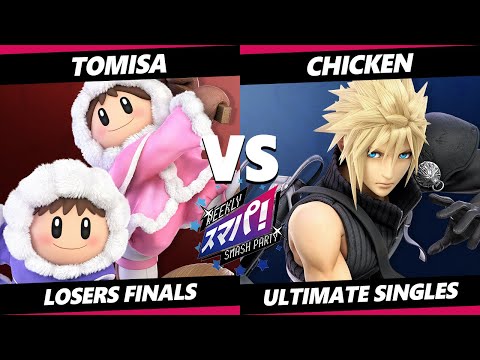 Sumapa 109 Losers Finals - Tomisa (Ice Climbers) Vs. Chicken (Cloud) Smash Ultimate - SSBU