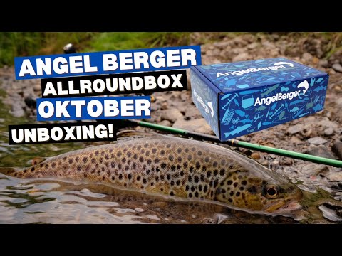 UNBOXING Der Angel Berger Allround Monatsbox Oktober 2025! Alles für Forellenangler!