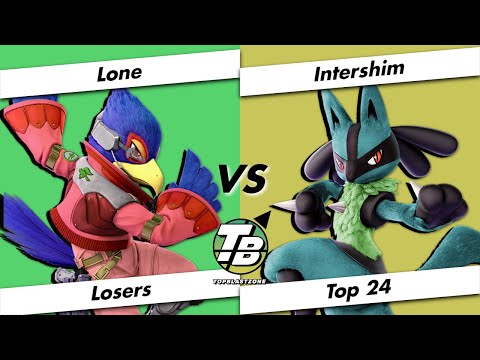 Top Blastzone 2 Losers Top 24 - Lone (Falco) Vs. Intershim (Lucario) - SSBU