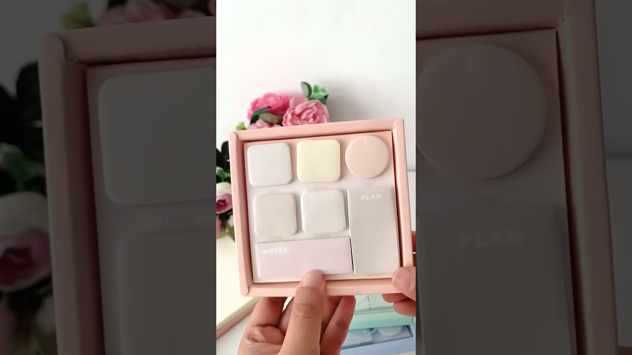 Mini Pastel Sticky Notes set #stationarycollection #products #stationery #stickynote #aesthetic