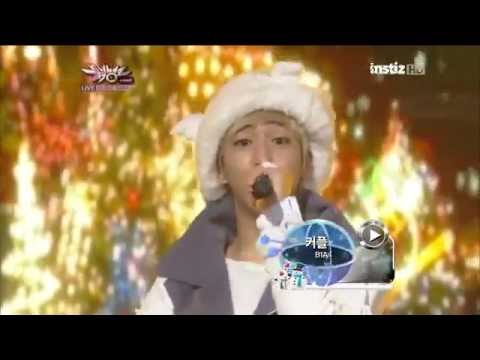 111123 B1A4 Music Bank Couple