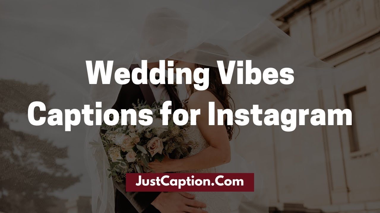 340 Wedding Vibes Captions for Instagram