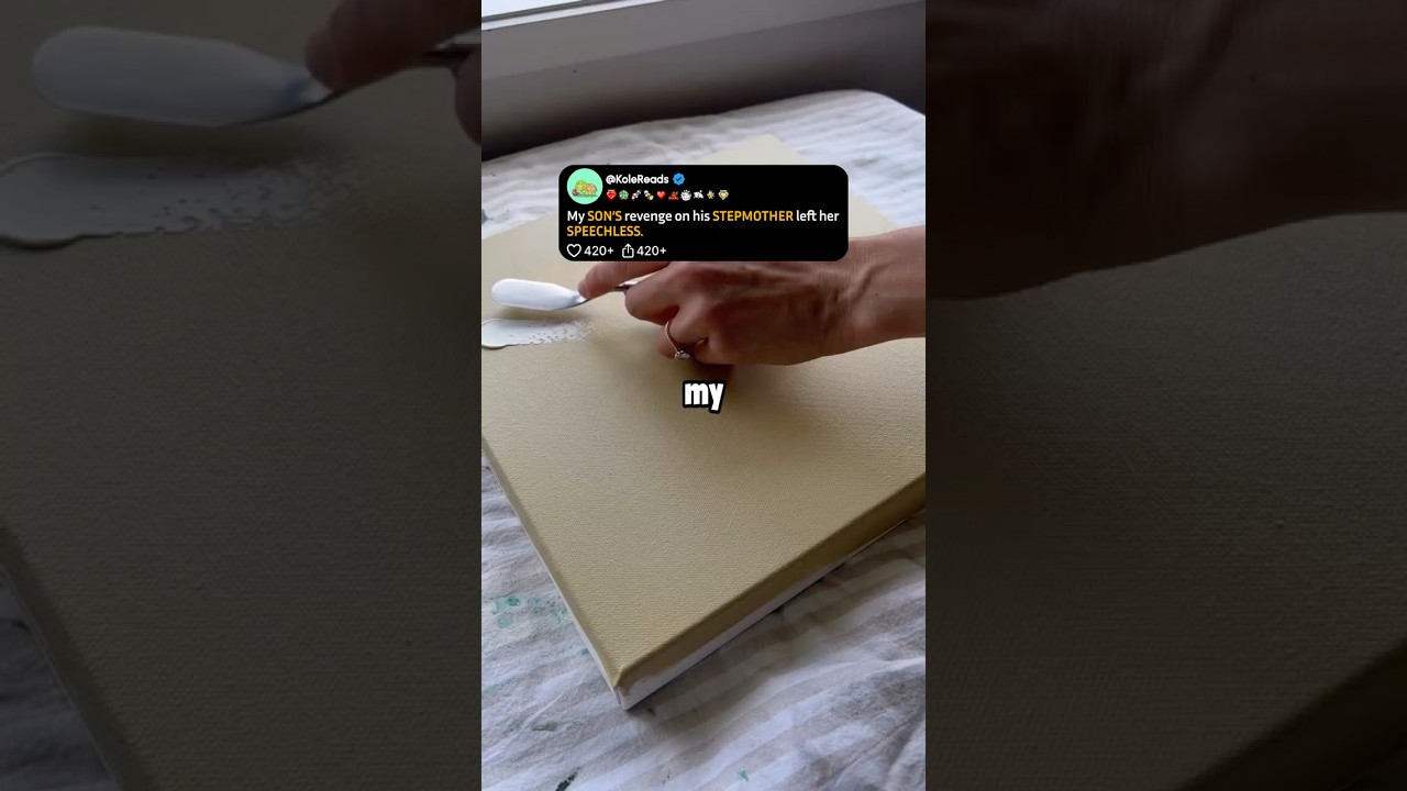 My son‘s revenge on his stepmother…