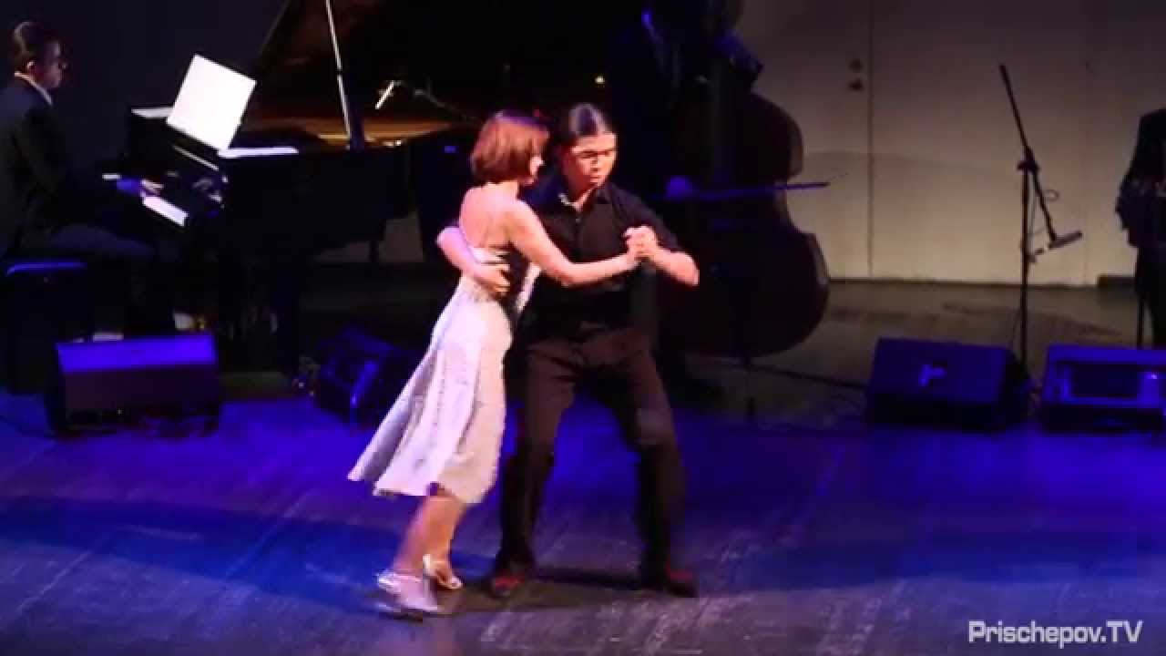 Lyudmila Shumaeva and Timofey Borisov,  Tango Orchestra Pasional, 2, Prischepov TV - Tango Channel
