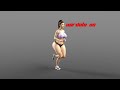 Asian Run Booty JAPA PRO ART 3D Verdola