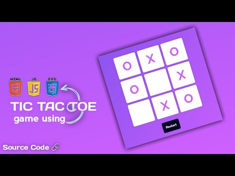 JavaScript Gaming Fun 🎮 : Interactive TIC-TAC-TOE Game Tutorial