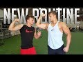 THE NEW WORKOUT SPLIT | Watch Giveaway and Alphalete Backpack