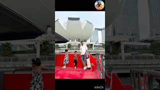 River Cruise Moments near Marina Bay Sands | Family Travel Vlog 🌊🇸🇬 #marinabaysands #singapore