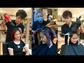 I worked as a HAIR DRESSER for a DAY🔥 | Lenzing Weekly 😊| Topsy Parlour Chandranagar, Itanagar |