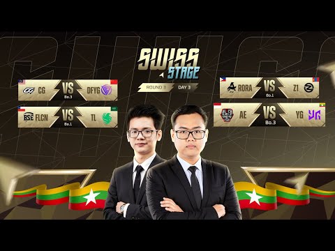 [Official Restream] M7 Swiss Stage (Day3) 💙 Burmese 🇲🇲 LIVE🔴