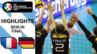 FINAL: Germany vs France - Highlights  CEV Mens To