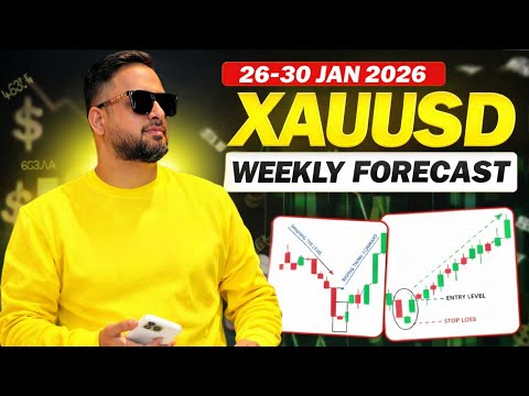 GOLD Weekly Forecast (26–30 Jan 2026) | XAUUSD Outlook & Key Levels | EFMS TRADE | Gaza Peace Plan