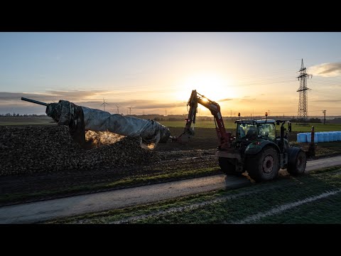 RÜBENMIETE AUFDECKEN | Fendt 724 mit Klünder KL 2000 | LTG Wetterau West