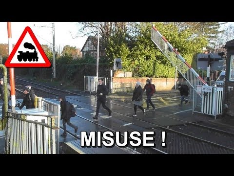 Railway Crossing Misuse - Sydney Parade, Dublin