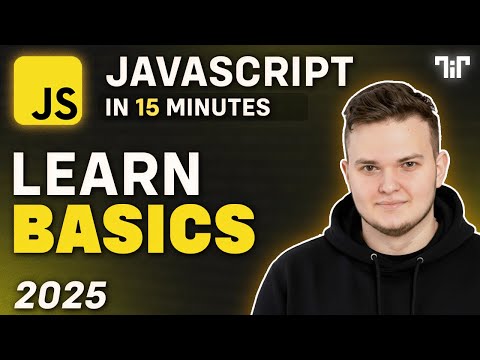 JavaScript Tutorial for Beginners - Learn in 15 Minutes ( Crash Course 2025 )