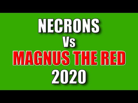 Necron Battle Report 2020 - Thousand Sons Vs Necrons